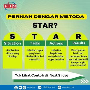 Menulis pengalaman kerja dengan Metoda STAR