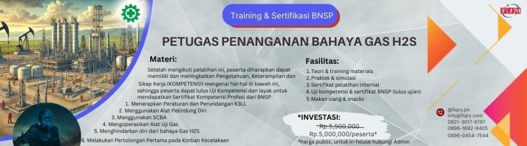 Petugas Penanganan Gas H2S