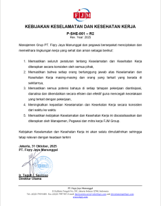 Kebijakan HSE 2025