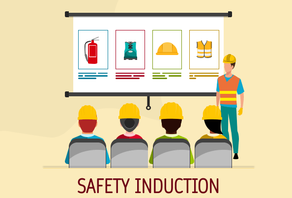 Typical Safety Induction Before Training